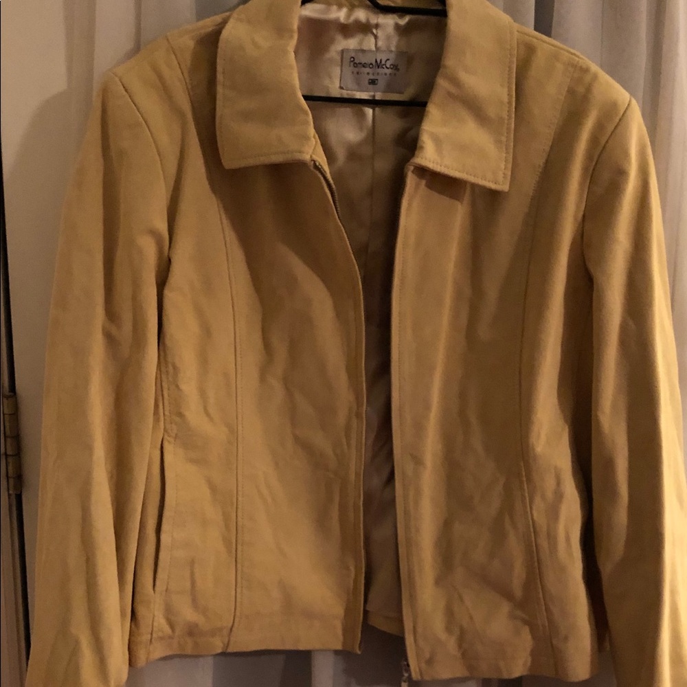 Suede Jacket by Pamela Mc Coy Collection